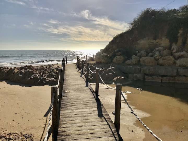 Weg zum Strand Algarve