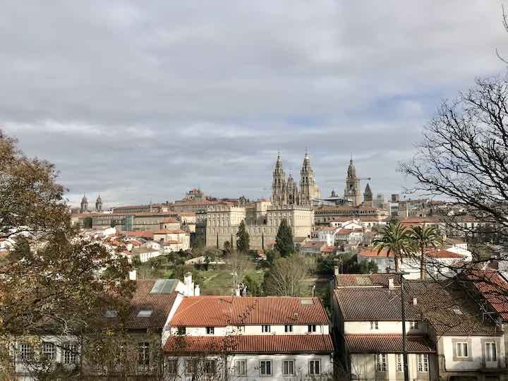Dächer von Santiago de Compostela